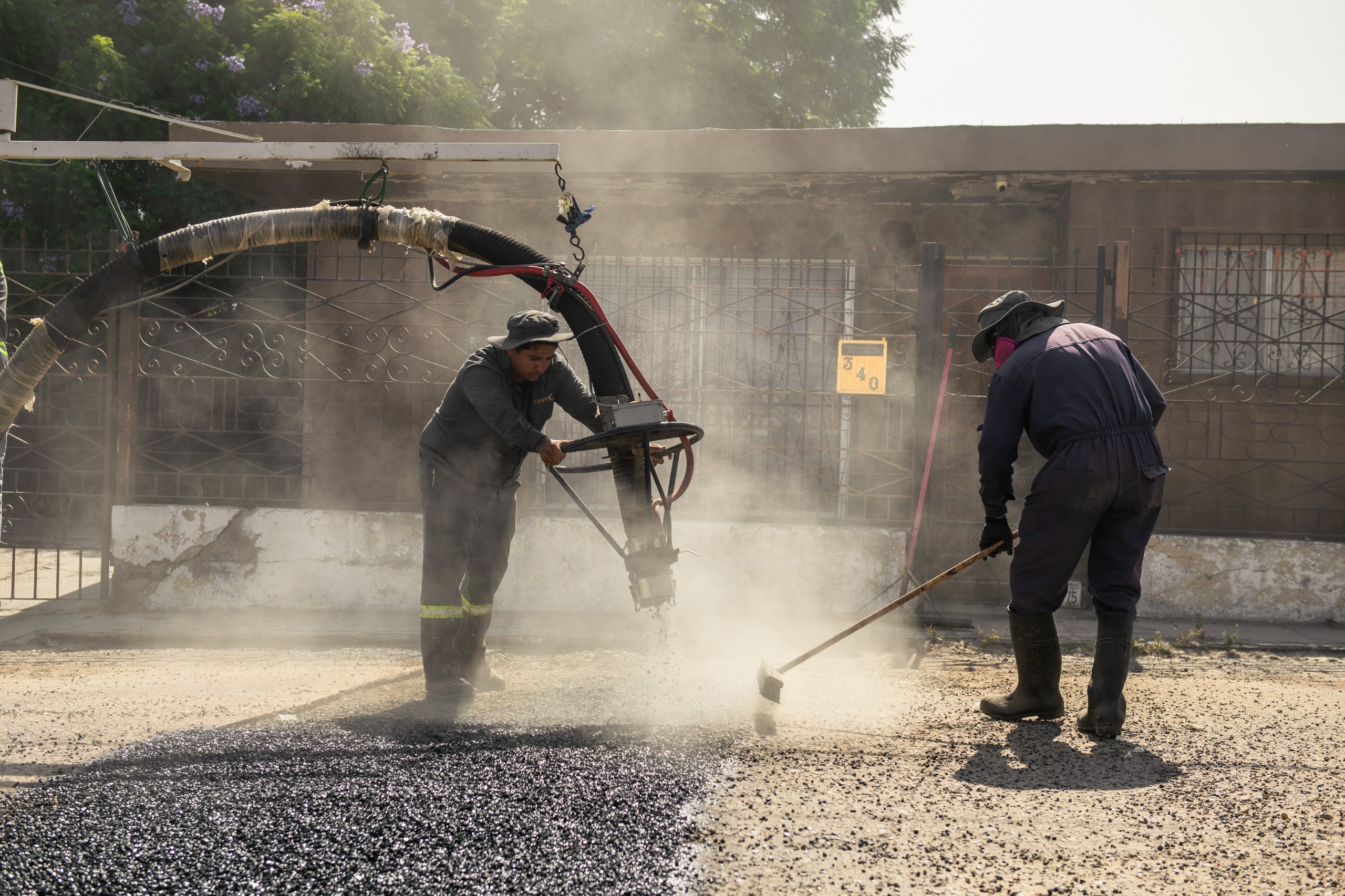 AVANZA CESPT EN LA ATENCIÓN DEL REZAGO DE BACHEO EN TIJUANA