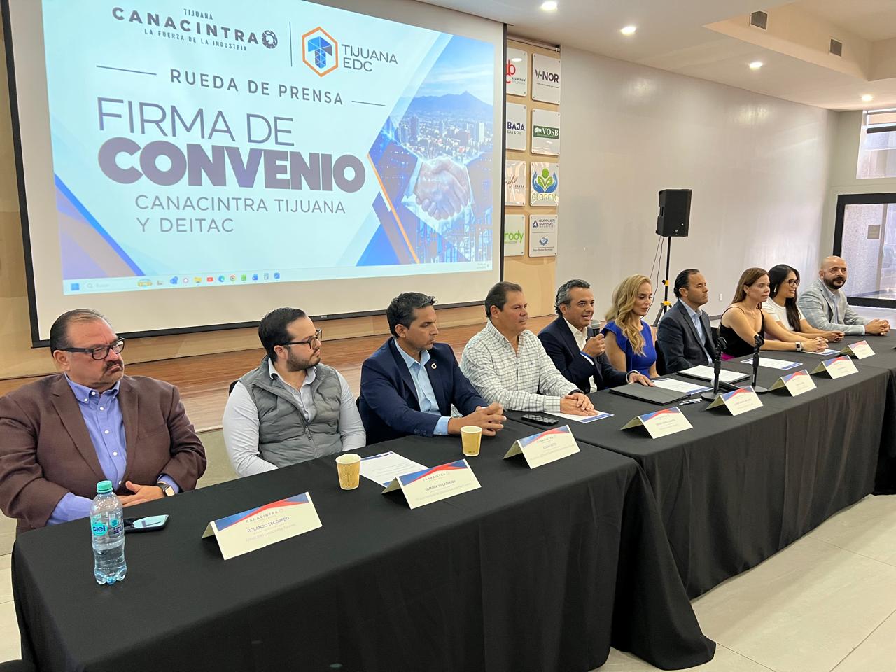 Unen esfuerzos Canacintra y Deitac para fortalecer competitividad industrial de Tijuana