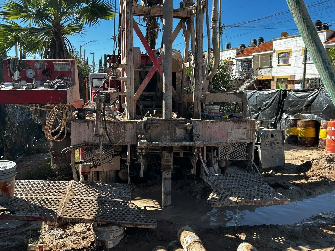 Perforan nuevo pozo en Balcones de Oriene