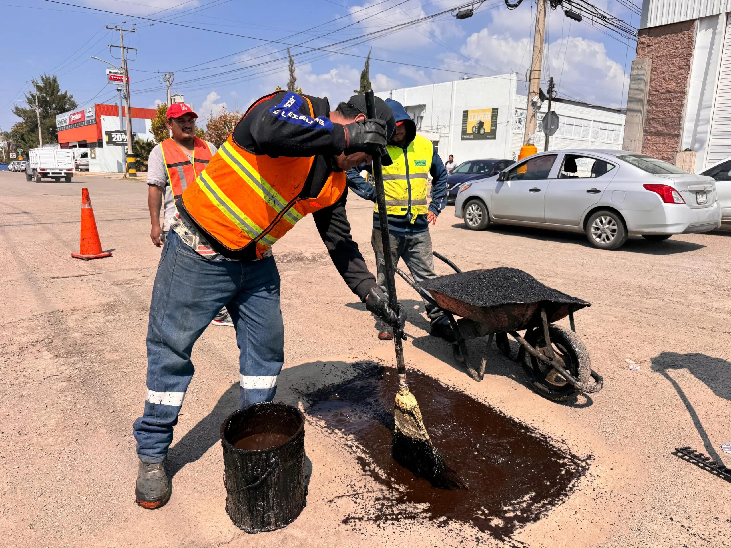 Comienza rehabilitación del pavimento de Ciudad Industrial