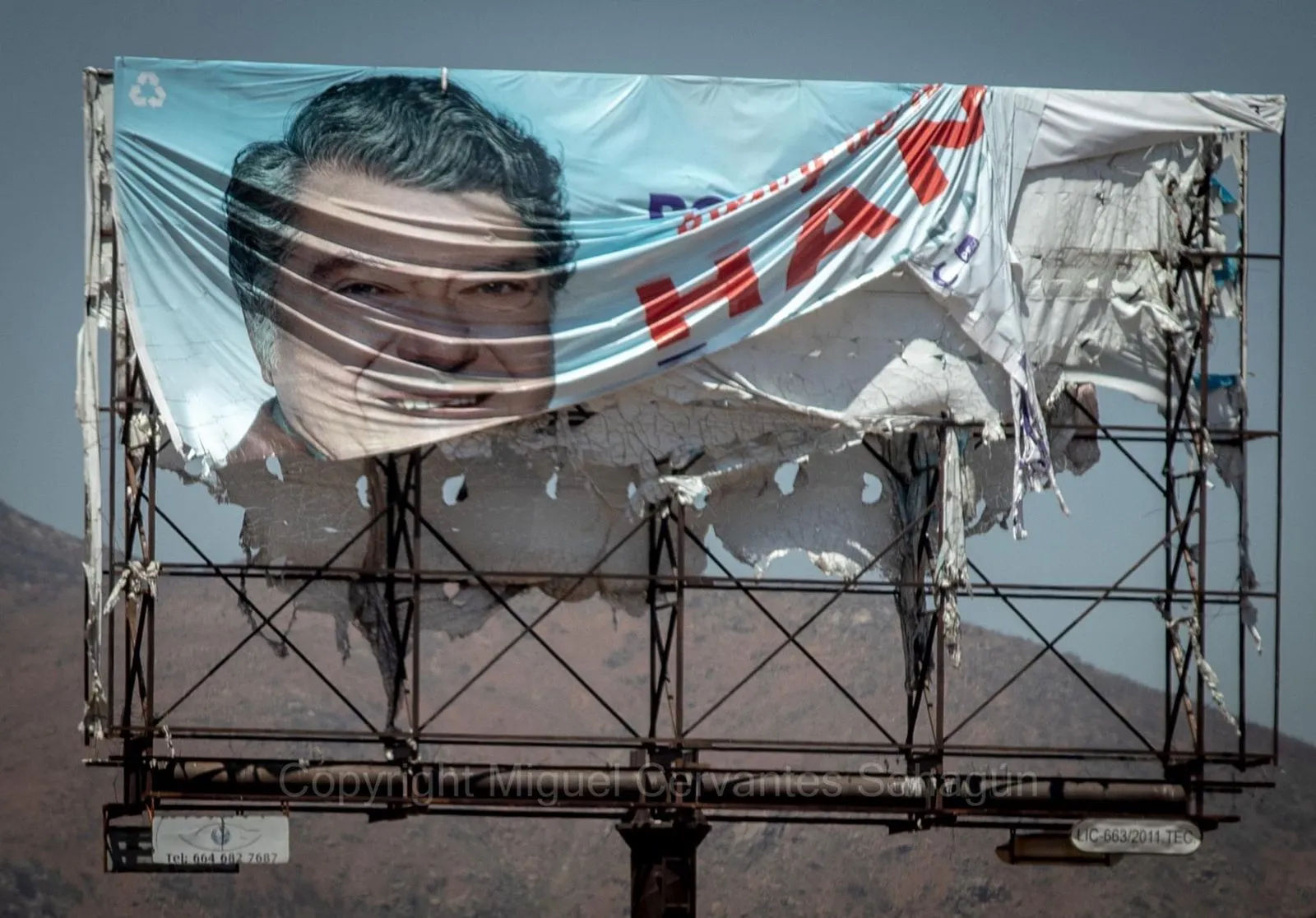 Fiscalía pide que se tipifique el retiro de propaganda electoral