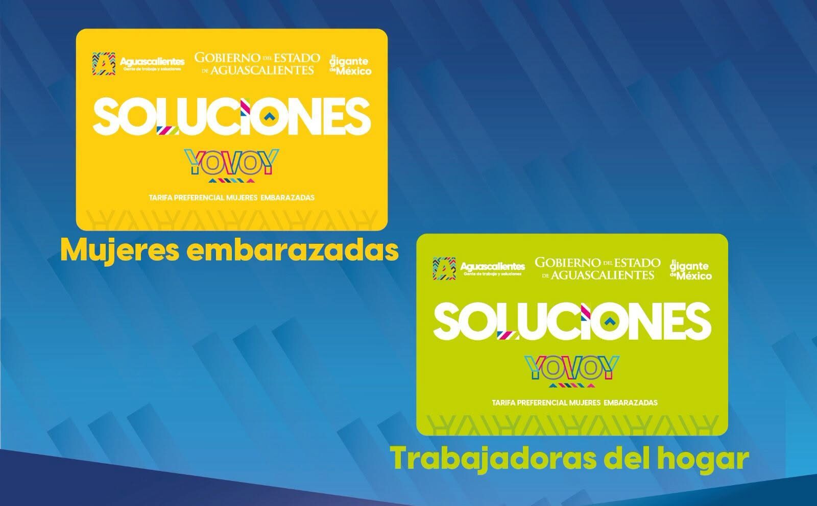 Lanzan Tarjeta YoVoy para mujeres embarazadas y trabajadoras del hogar