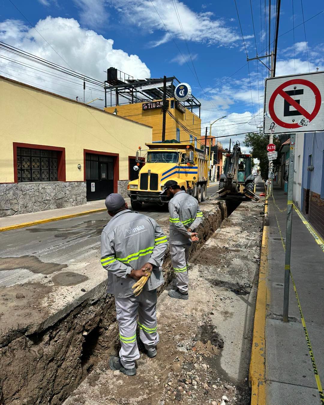 MIAA rehabilitará red de alcantarillado en calle Nieto, en el Barrio de San Marcos