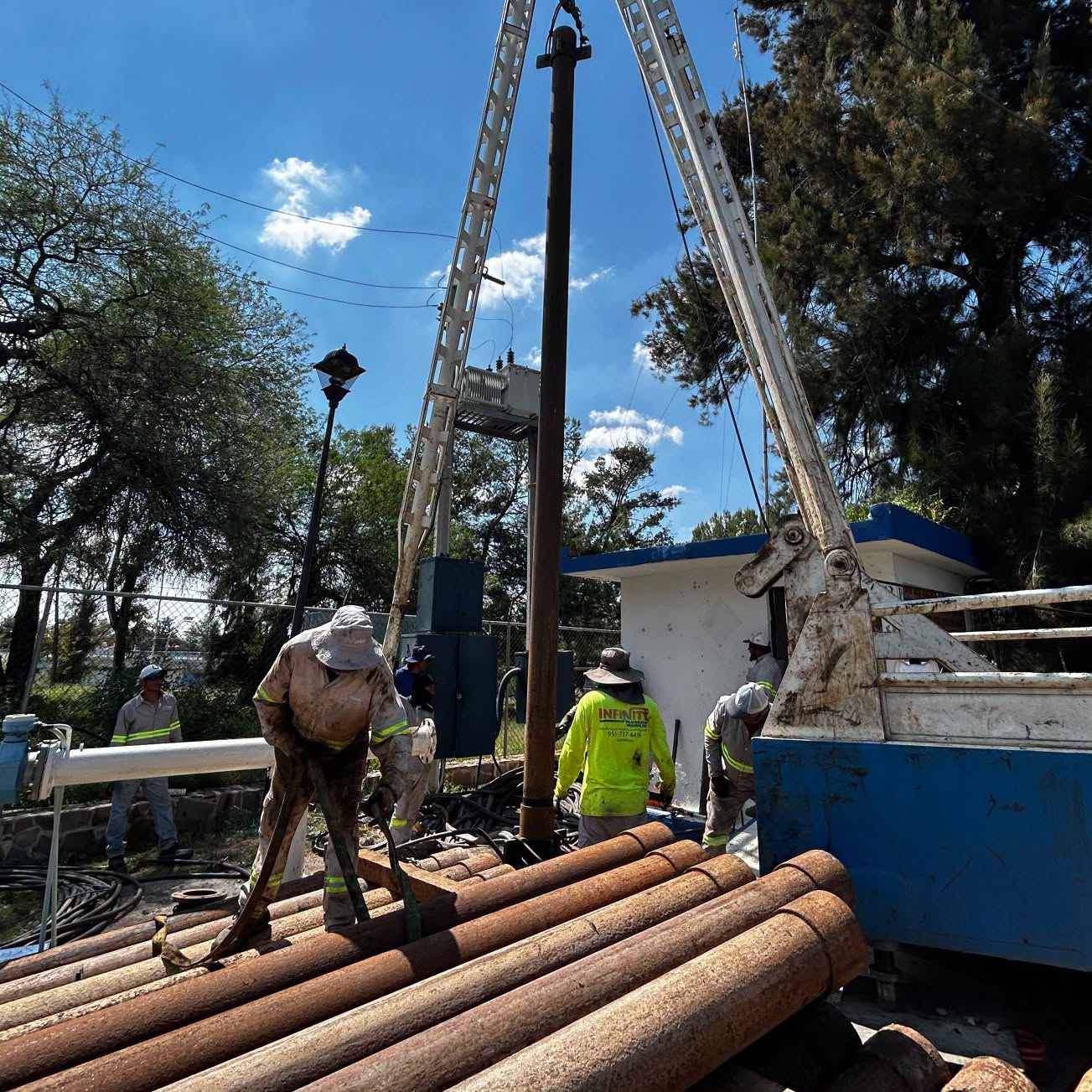MIAA realiza maniobras en el Pozo 089 para recuperar el suministro de agua