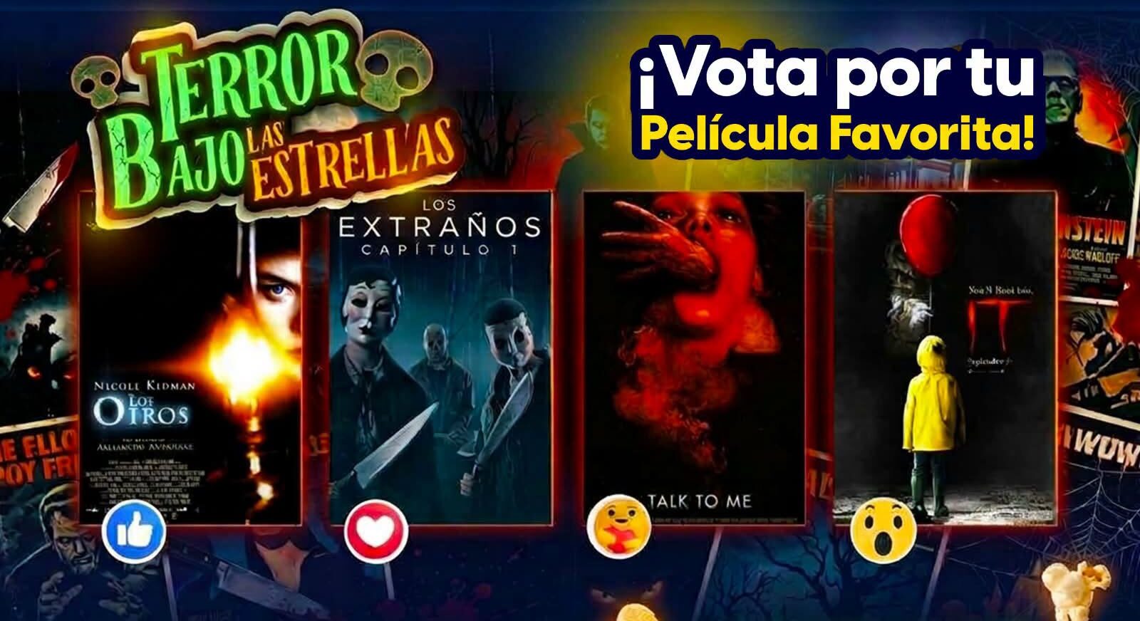 Cine picnic de terror llega al Parque Rodolfo Landeros: así puedes reservar tu lugar