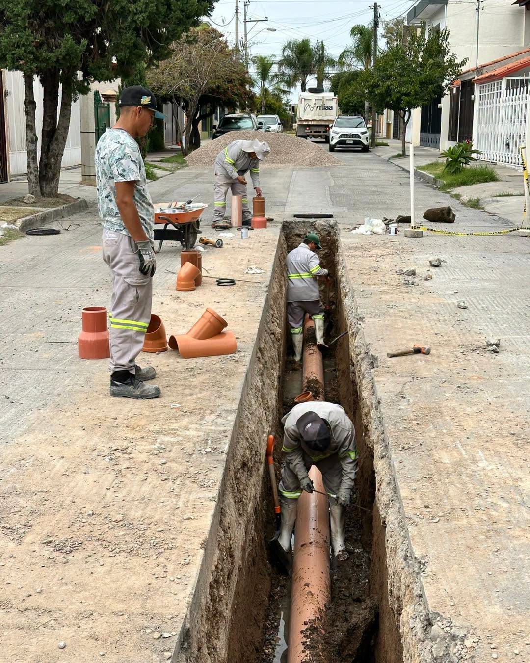 MIAA trabaja en Canteras de San Javier, Lomas del Ajedrez y Circunvalación Norte