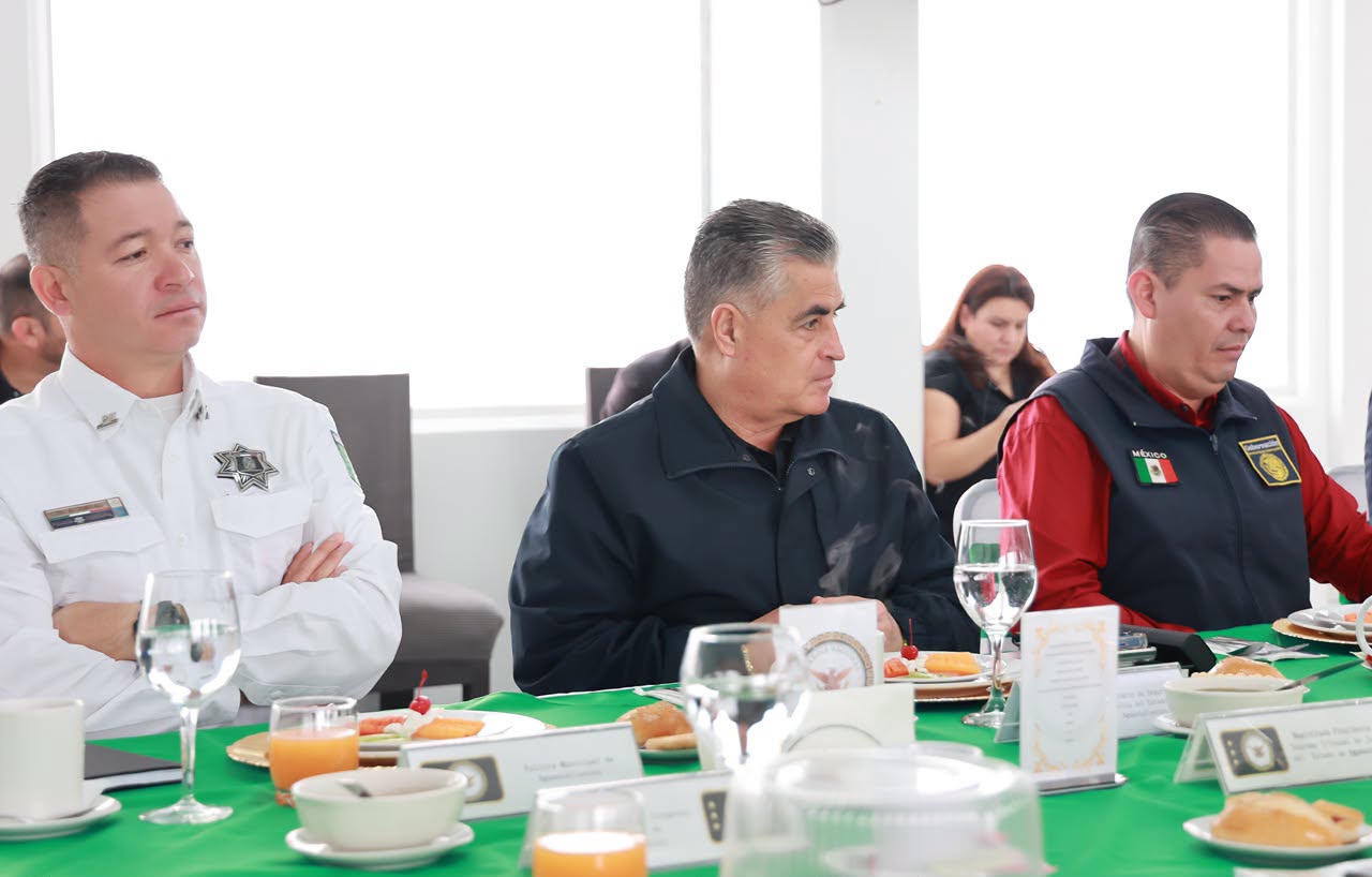 SSPE participa en Mesa de Seguridad para reforzar coordinación con estados vecinos