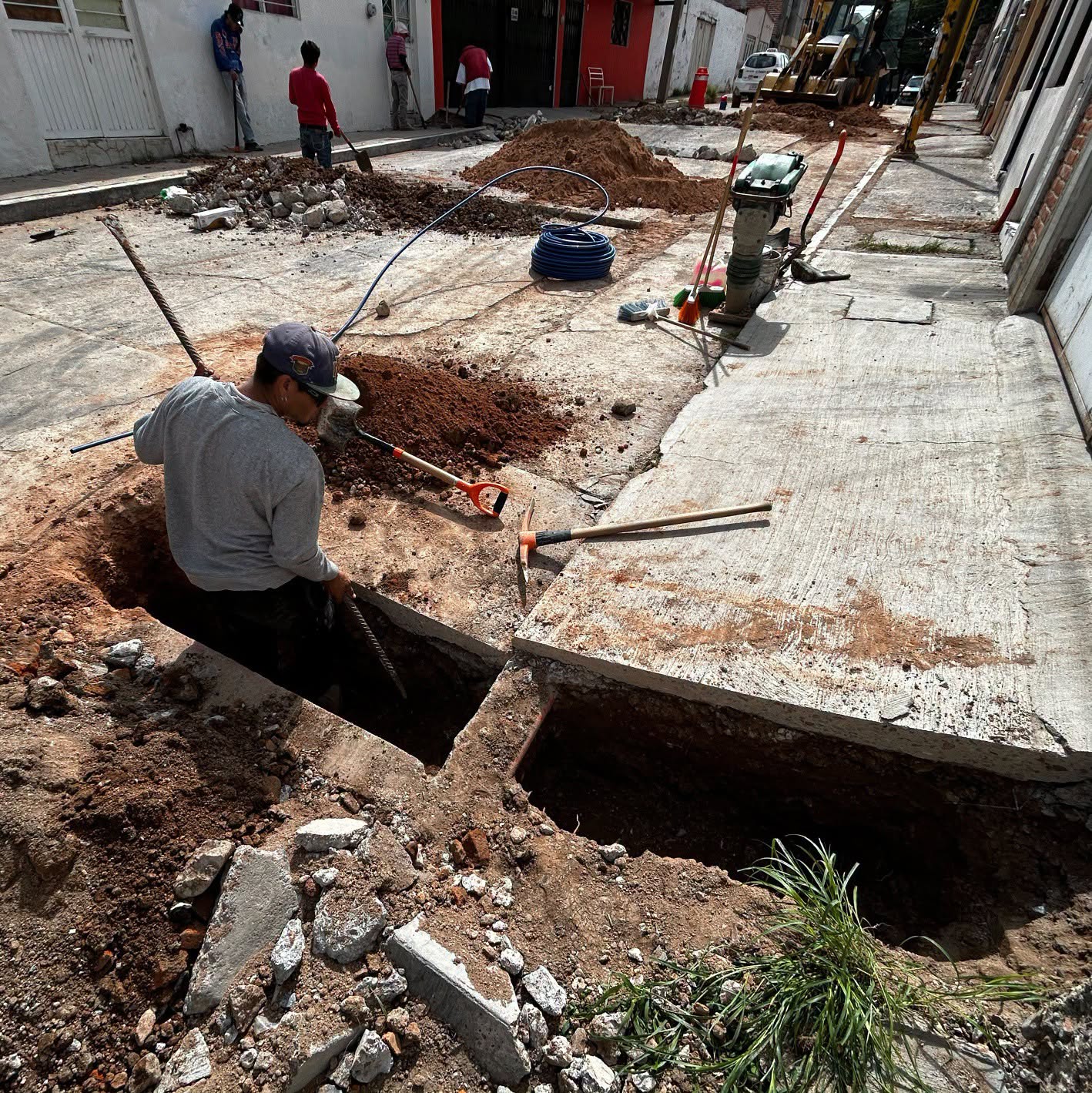 Lomas del Ajedrez y Las Flores, con nuevas obras para mejorar el agua potable