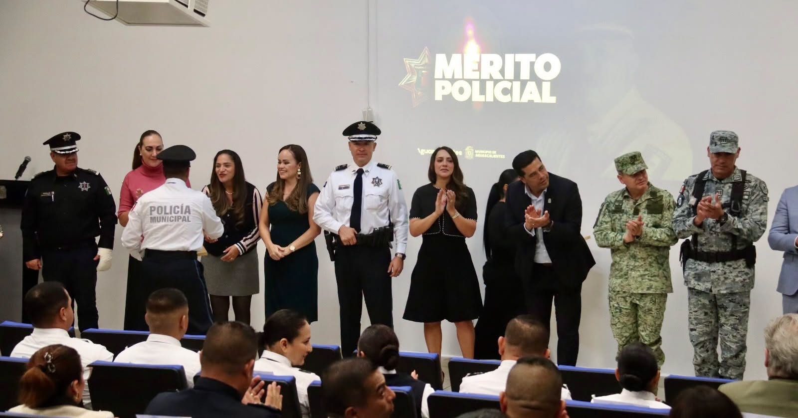 SSPE acompaña la entrega de Estímulos Policiales 2026 a la Policía Municipal de Aguascalientes