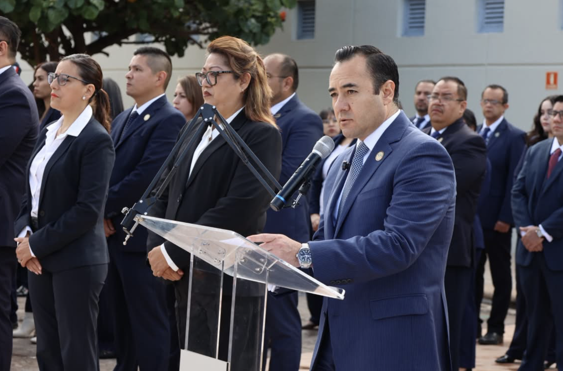 Secretario de Seguridad advierte a policías: quien incurra en delitos enfrentará la ley