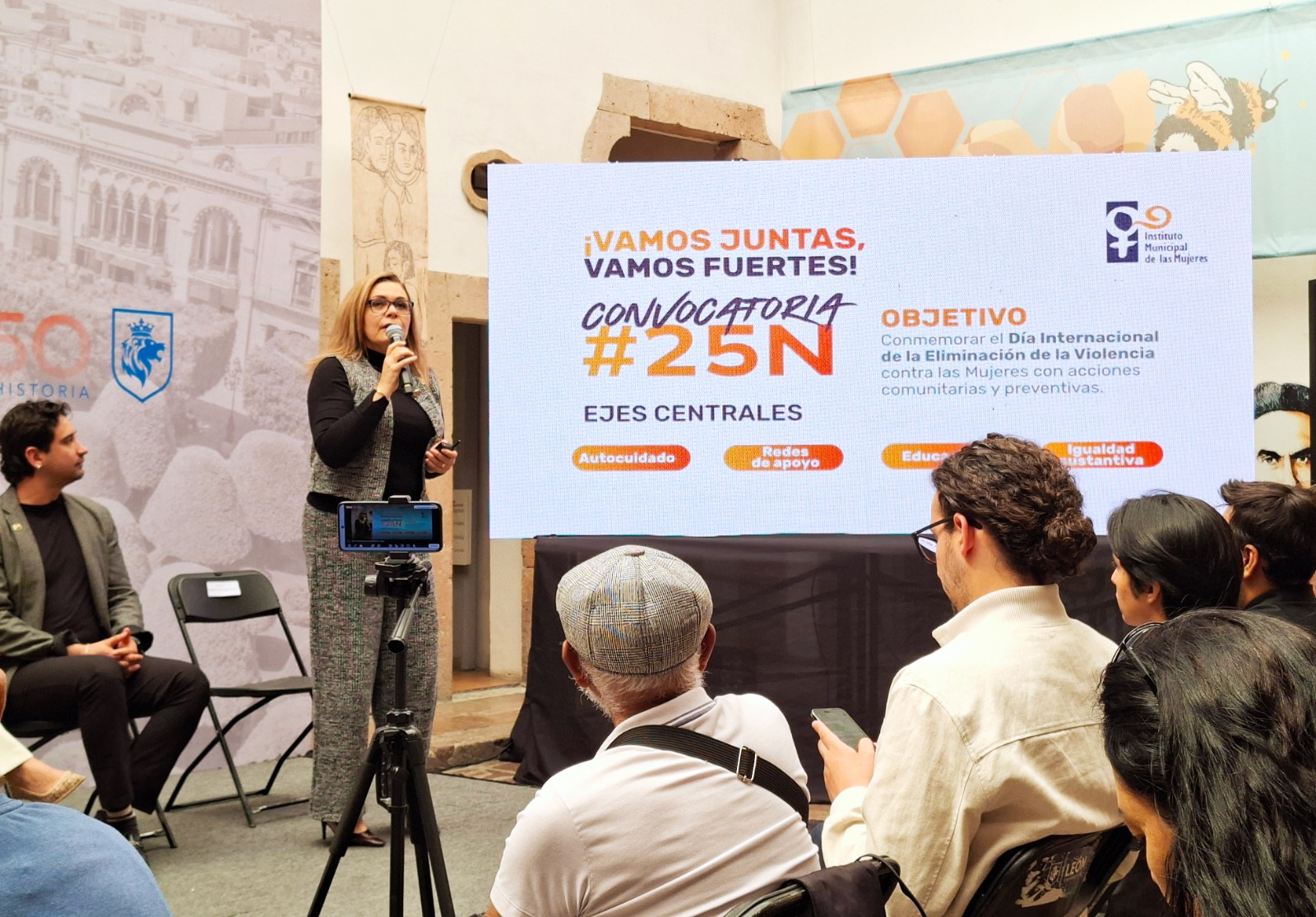 IMMujeres prepara jornada por el 25N con talleres sobre violencia, maternidad y salud