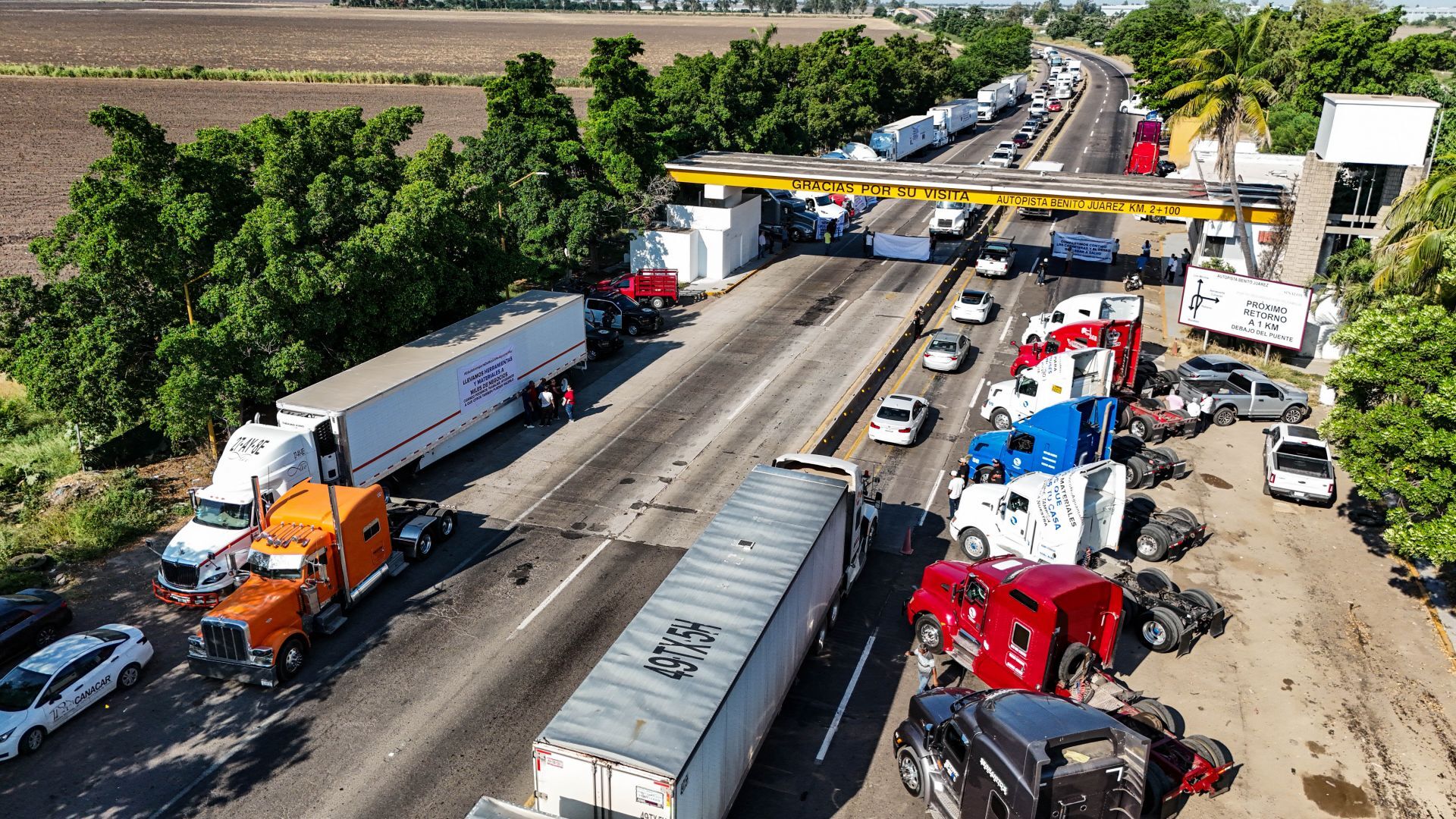 Tras el paro nacional, COPARMEX Aguascalientes respalda a transportistas y pide carreteras seguras