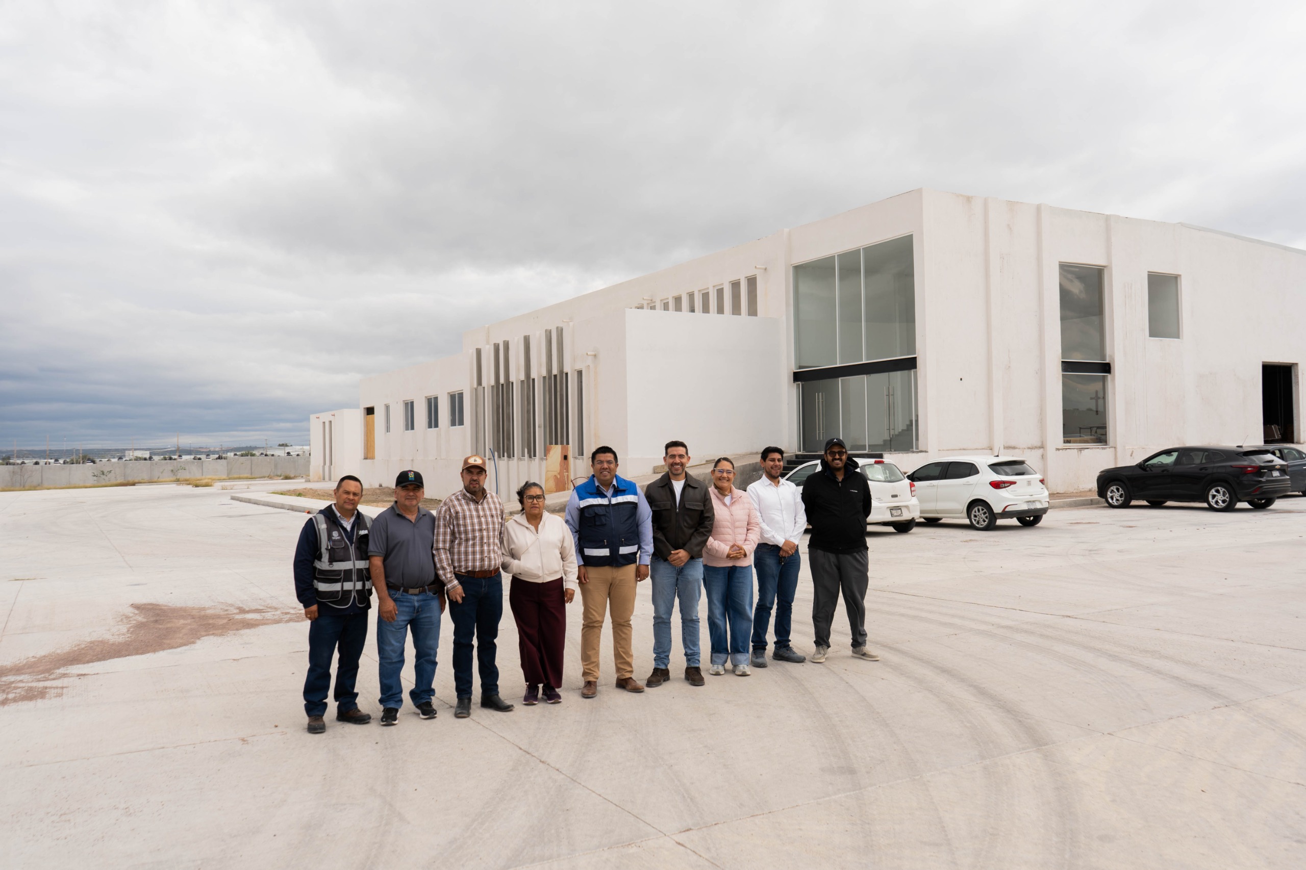 Nuevo rastro de Jesús María avanza en equipamiento; tendrá capacidad para mil 200 cerdos