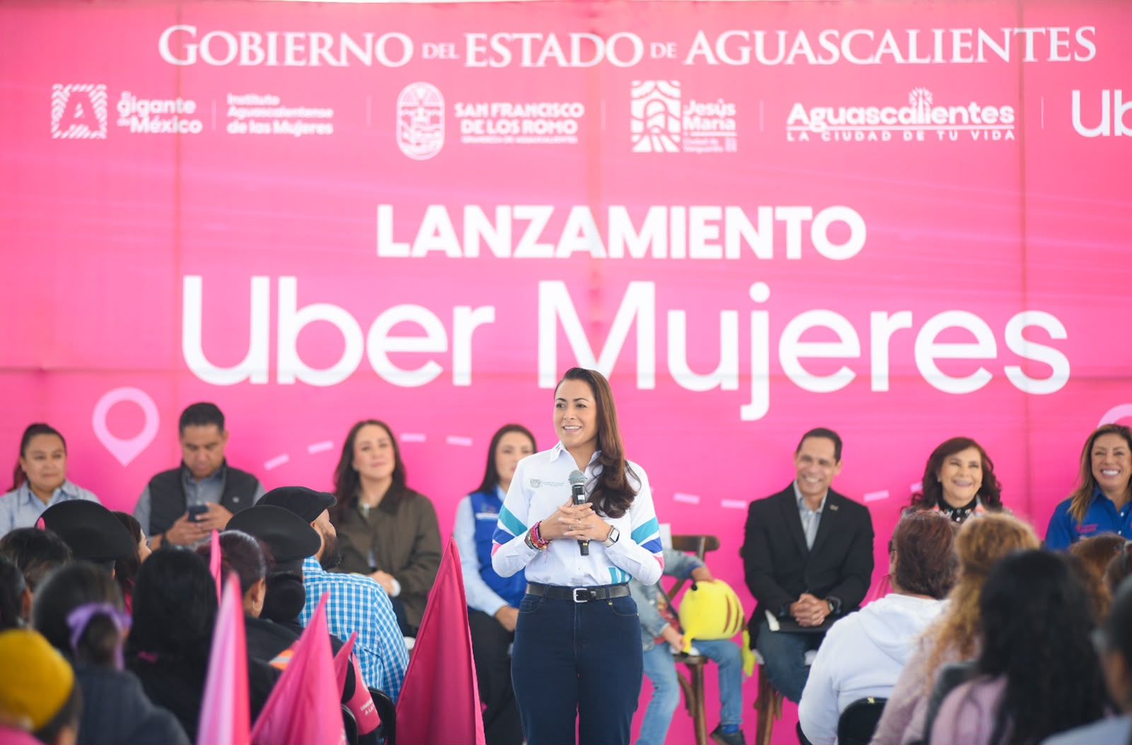 Tere Jiménez encabeza la llegada de Uber Mujeres a Aguascalientes